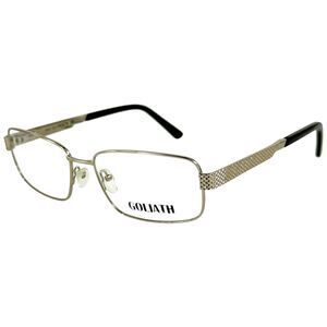 Goliath XXIV Mens Metal Eyeglass Frame Silver 58-17 France